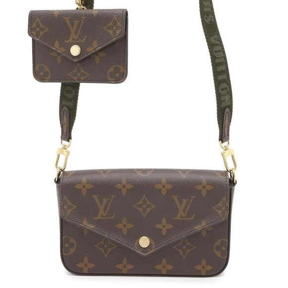 LOUIS VUITTON Brown Monogram Shoulder Bag - Picture 1 of 16